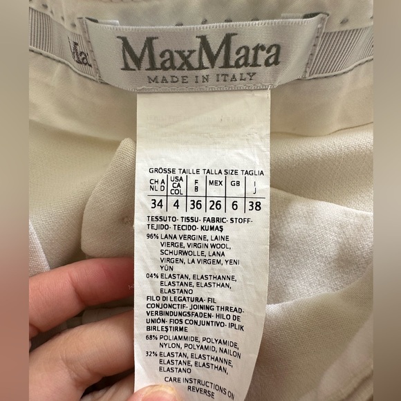 Max Mara Felix Wool Trousers 4 - Picture 9 of 9